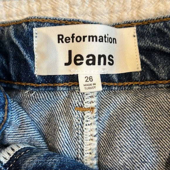 Reformation full length Jean skirt size 26 - never worn - Picture 3 of 5